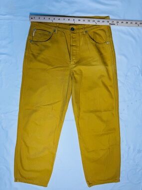 Boyish The Timmy High-Rise Straight Leg Jeans in Yellow
Mustard